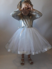 Сукня "Сніжинка" з рукавом